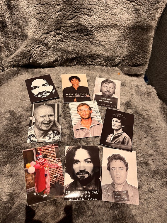 9 Serial Killer Stickers Etsy UK