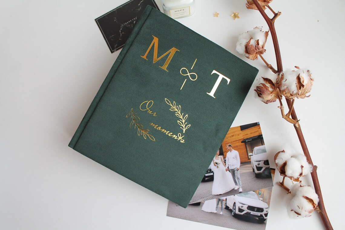 Personalized Wedding Photo Album 4x6 Custom Memory Etsy