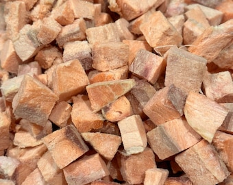Premium Wild-Caught Freeze-Dried Chum Salmon Cat & Dog Treats - Healthy Yummy Pet Training Snacks