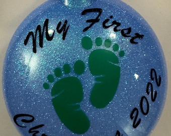 Baby&#39;s First Christmas Ornament, Ornament,Gifts Ornament, Baby&#39;s 1st Christmas Ornament,Boy/Girl First Christmas Ornament 2024,Baby ornament