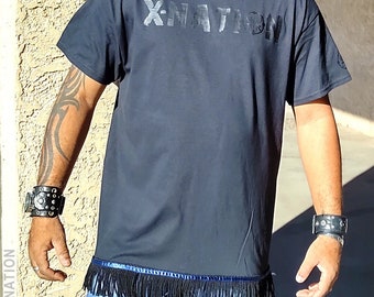 Hebrew Israelite T Shirt with Fringes, Israelite Bloodline - x Nation Brand - 12 Tribes Garments