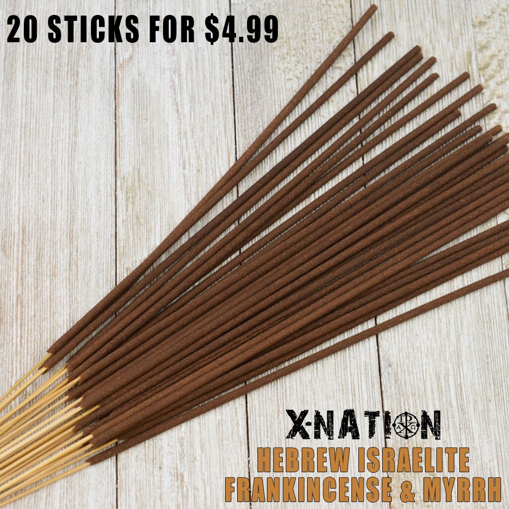 Hebrew Israelite Frankincense & Myrrh Incense Heavily Etsy