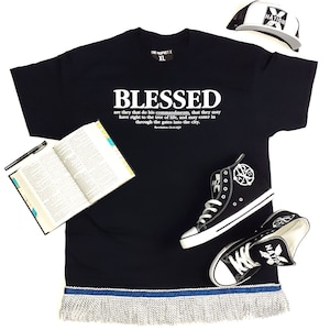 Hebreisk israelitisk t-shirt med fransar, välsignad - X Nation Brand - 12 Tribes Garments bild 8