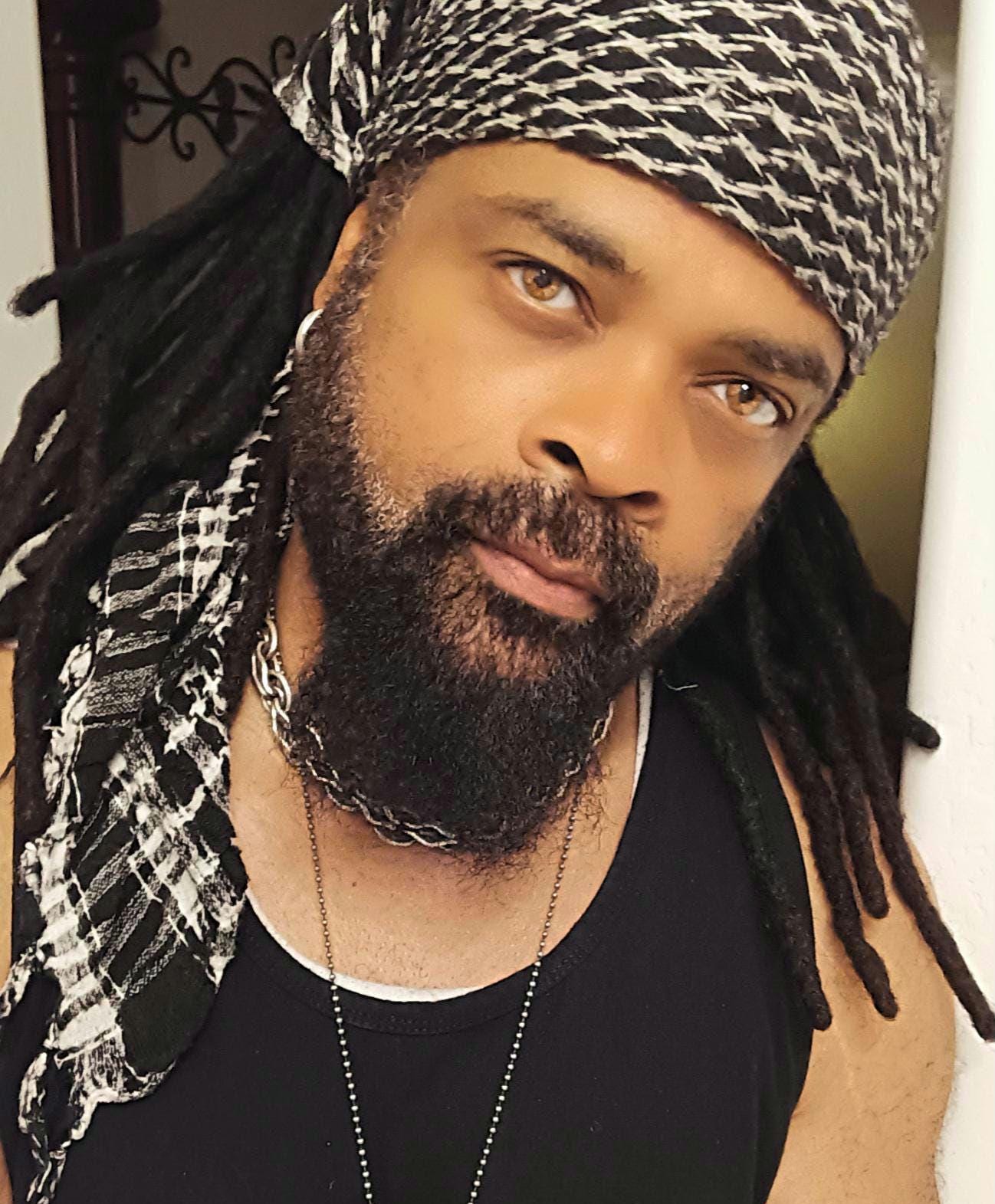 Hebrew Israelite Shemagh, Mitre, Scarf, Headwrap. Large-sized heavyweight 100 Percent cotton.
