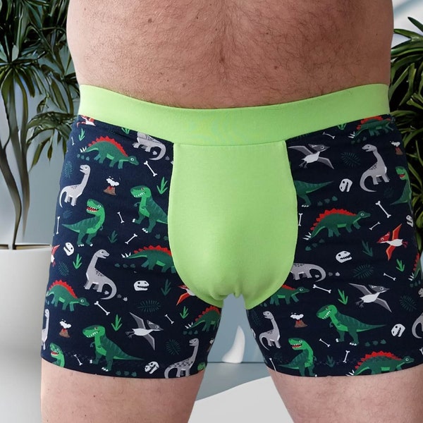 Boxers, chouchous, caleçons dinosaures, pantalons dinosaures