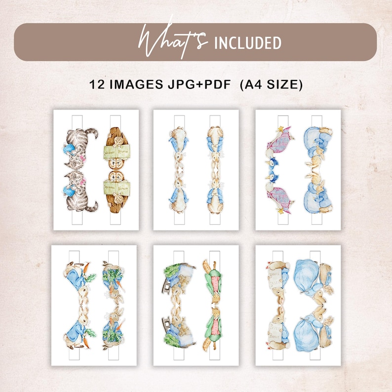Peter Rabbit Table Setting Decor | Peter Rabbit and Friends Cut Out ...