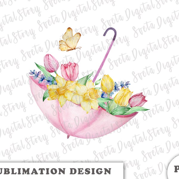 Flower Umbrella - Etsy