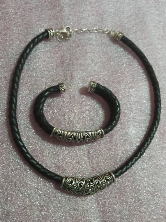 SALE Vintage Necklace and Bracelet Joseph Esposit… - image 5