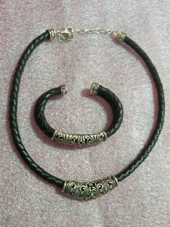 SALE Vintage Necklace and Bracelet Joseph Esposit… - image 4