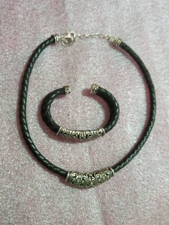 SALE Vintage Necklace and Bracelet Joseph Esposit… - image 2