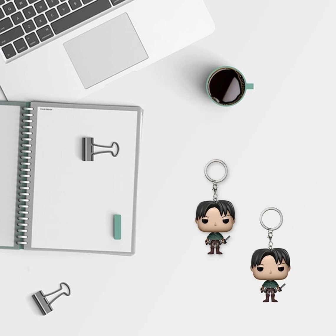 levi ackerman keychain
