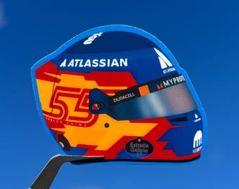 カルロス サインツ 55 F1 ステッカー フォーミュラ ワン モーター