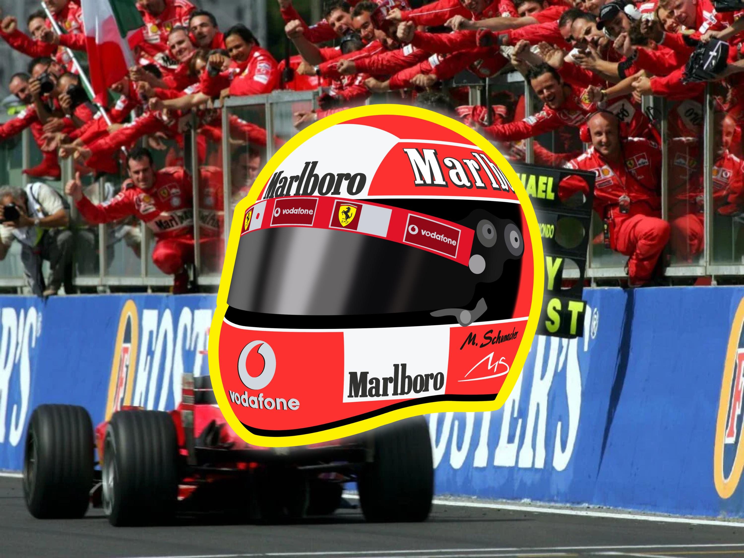 Schumacher Sticker - Etsy