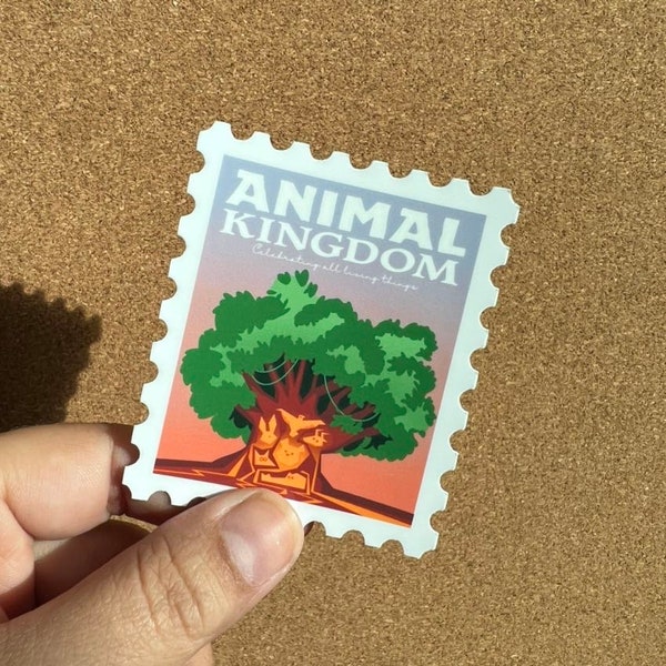 Animal Kingdom Sticker | Disney World Sticker | Disney Park Sticker | Tree of Life Sticker