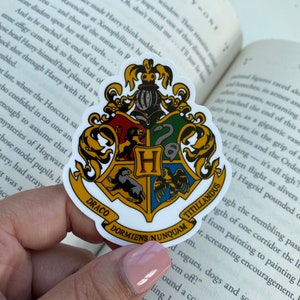 Wizard School Crest Sticker (Original Style)