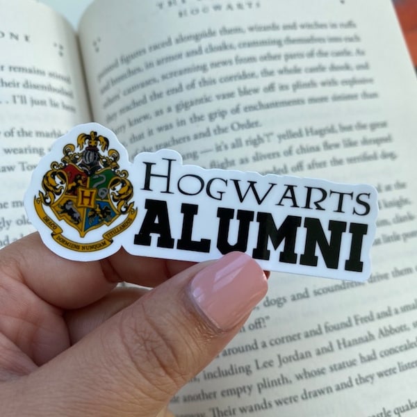 Wizard School Alumni Sticker