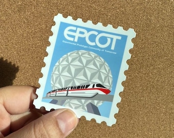 Pegatina de Epcot / Pegatina de Disney World / Pegatina de los parques Disney / Pegatina de Spaceship Earth