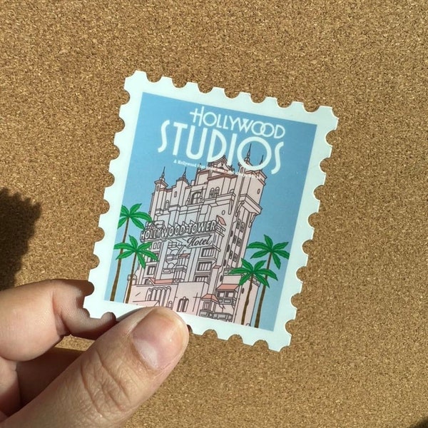 Hollywood Studios Sticker | Disney World Sticker | Disney Park Sticker | Tower of Terror Sticker