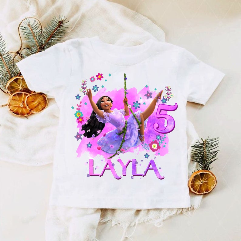 encanto isabela birthday shirt