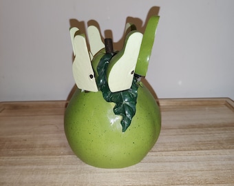 Set di coltelli da frutta per pera in ceramica svedese Sagaform - Utensili da cucina moderni vintage svedesi della metà del secolo