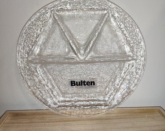 Bulten serving dish - Hand made in Sweden by Lindshammar