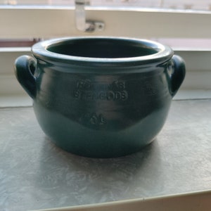 Höganäs Keramik stoneware/pot made in Sweden 1970s Scandinavian image 1