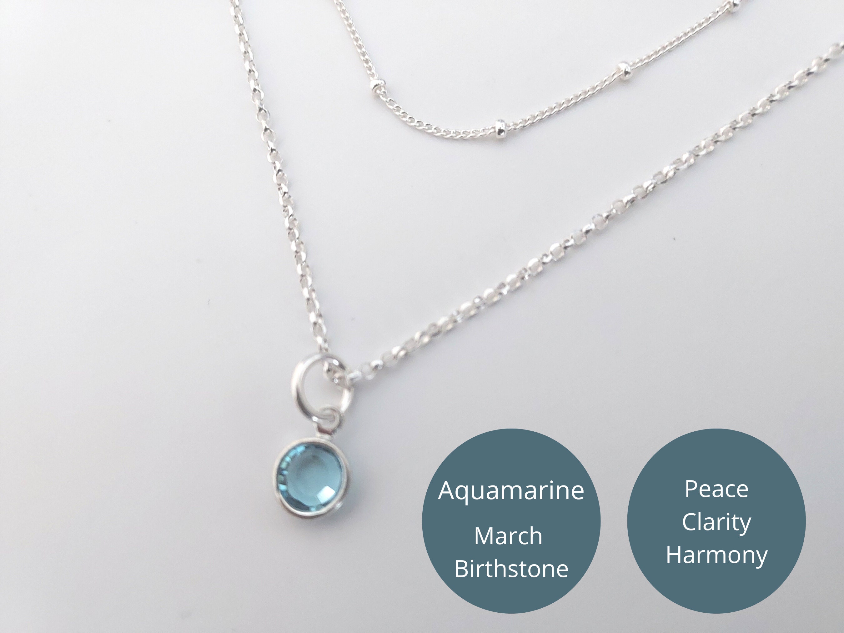 March birthstone charms & pendants Clearance