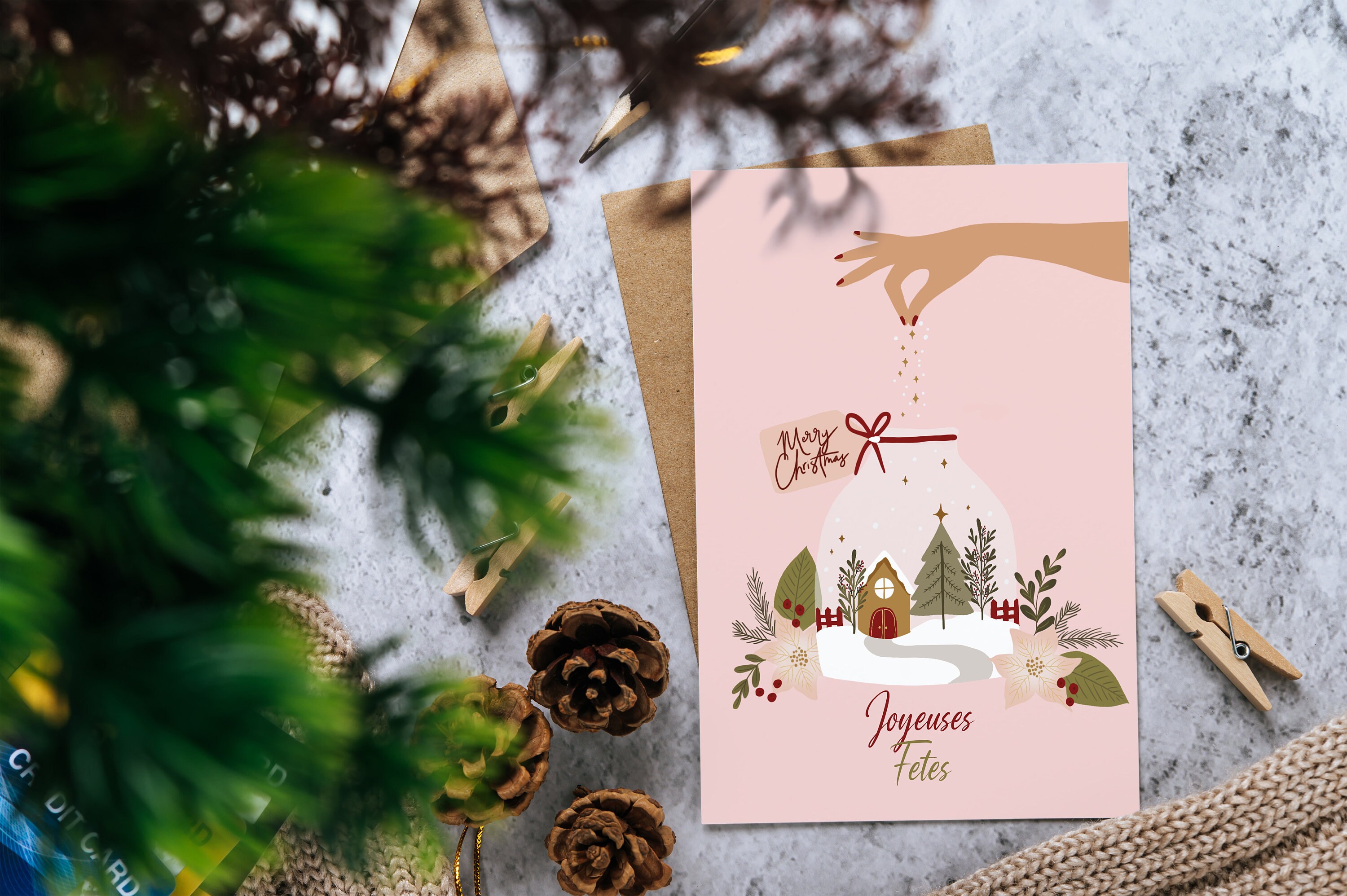 Affiche Pour Les Fêtes - Pot