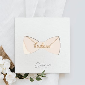 Colar de cartão de exibição de joias com arco bonito modelo SVG, etiqueta pendurada de colar SVG | Arquivo de corte scanNcut da Cricut Cameo Silhouette