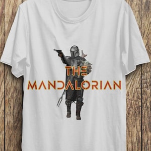 ¡La camiseta gráfica mínima de Mandalorian! Camiseta inspirada en Star Wars!!