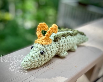 Crochet Loki Gator Plush