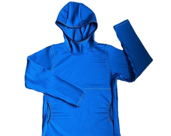 Sudadera con capucha Blue Power Air Polartec para mujer pequeña