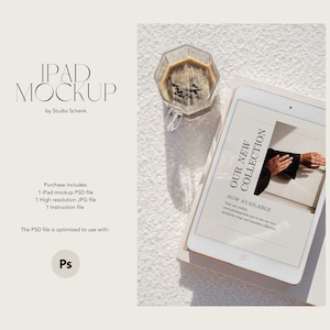 iPad Mockup for Digital Products | Realistic iPad Mockup | Digital Products | Digital Planner Mockup | Etsy Listing Mockup | Website Mockup