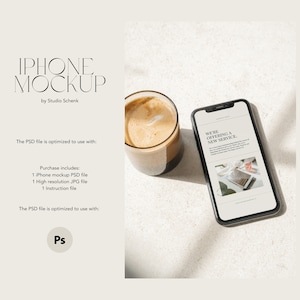 iPhone Mockup | iPhone Mockup for Web Designers and Creators | Phone Screen Mockup | Phone Mockup | Realistic iPhone Mockup Sandy