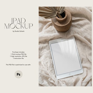 Digital Product Mockup | Realistic iPad Mockup | Etsy Listing Mockup for Designers, Artists and Photographers | iPad Mockup