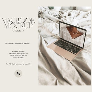 Macbook Mockup | Macbook Mockup for Web Designers and Creators | Realistic Laptop Mockup | Digital Products | Etsy Listing Mockup