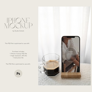 iPhone Mockup | iPhone Mockup for Web Designers and Creators | Realistic Phone Mockup | Aesthetic iPhone Mockup