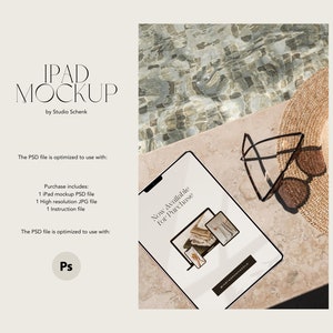 iPad Mockup | iPad Mockup for Web Designers and Business Owners | Aesthetic iPad Screen Mockup | Realistic Tablet Mockup
