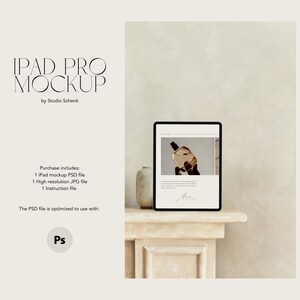 iPad-Mockup für digitale Produkte | Realistisches iPad-Mockup | Online-Kursmodell | Digitaler Planer Mockup | Etsy-Eintragsmodell