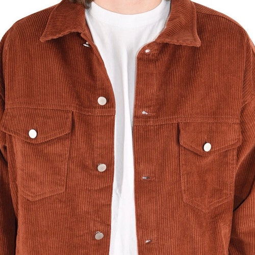 Corduroy Jacket Burnt Orange - Etsy