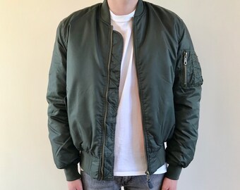 Ma 1 Bomber Jacket Etsy