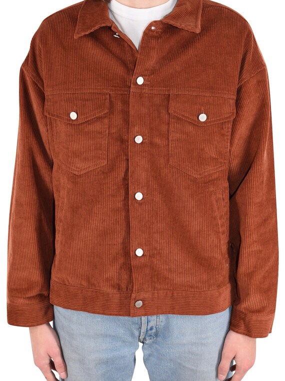 Corduroy Jacket Burnt Orange