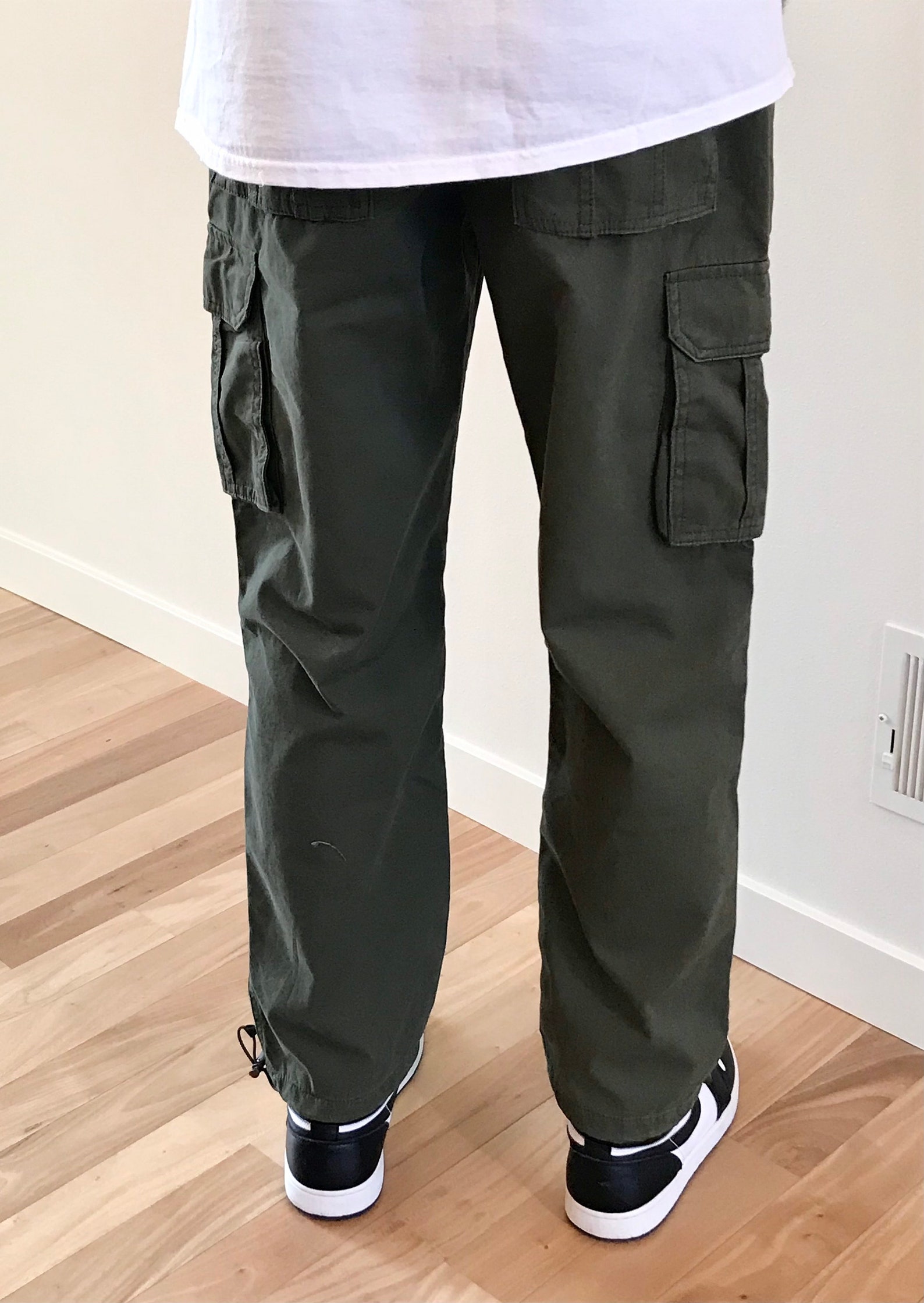 Vintage cargo pants olive green Etsy