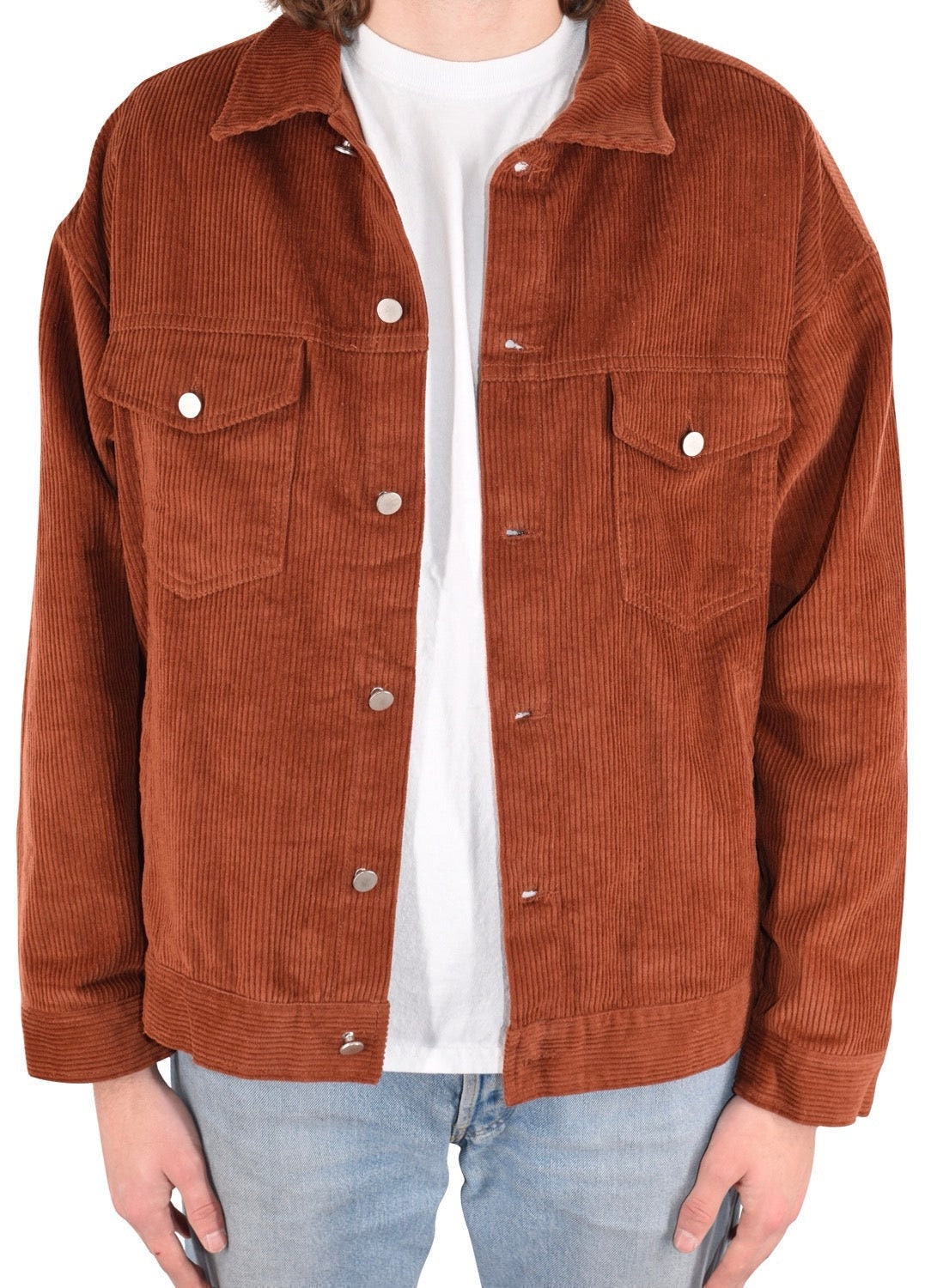 Corduroy Jacket Burnt Orange - Etsy