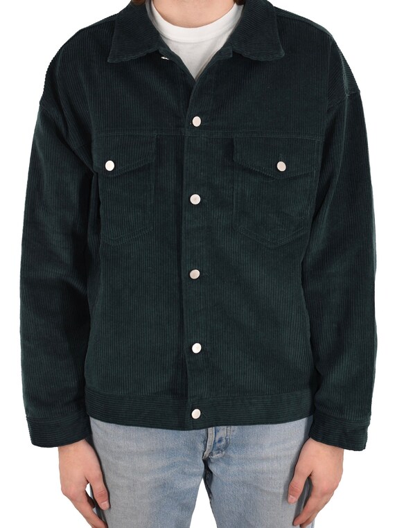 Corduroy Jacket Emerald Green