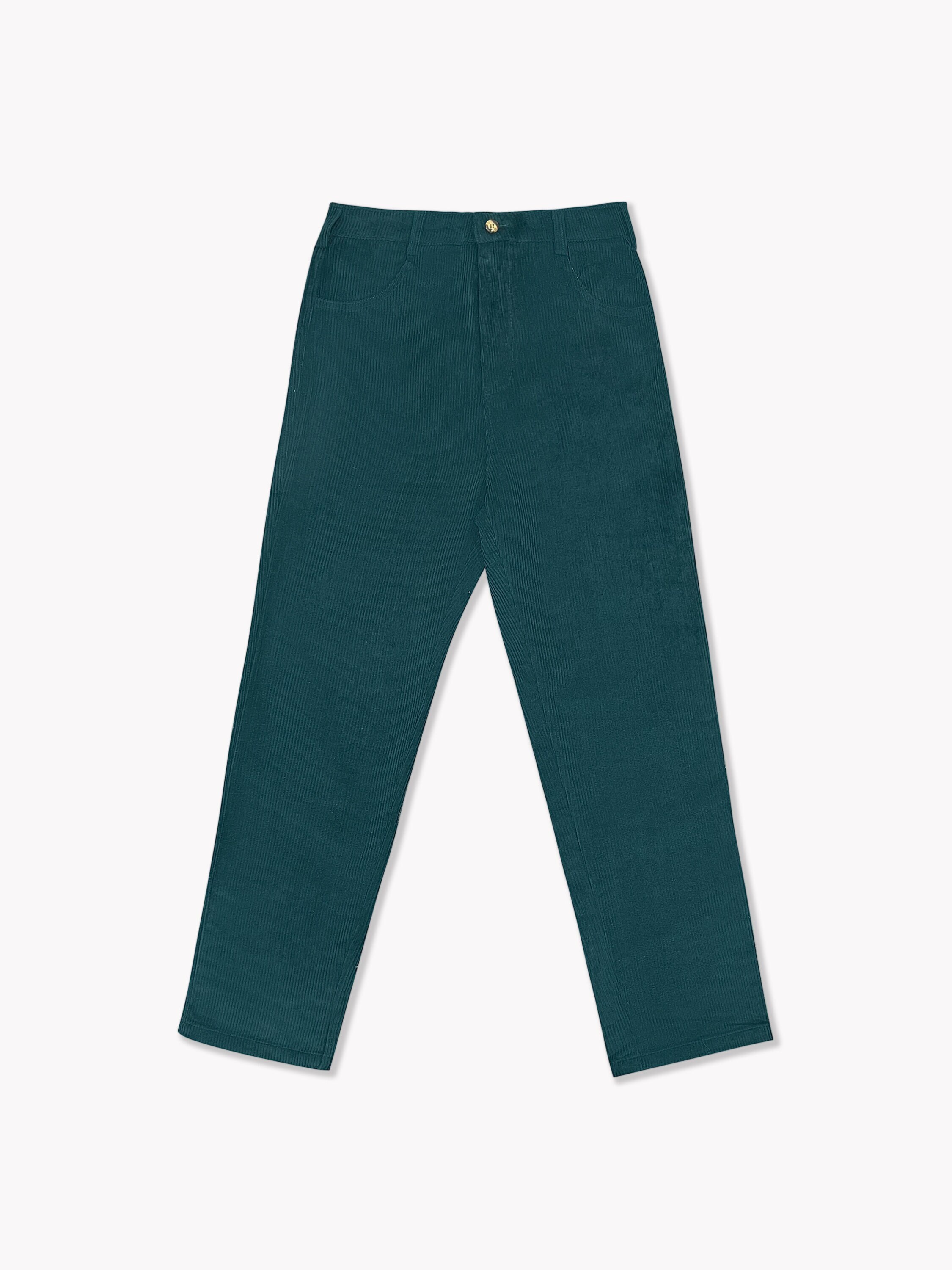 Emerald corduroy sale pants