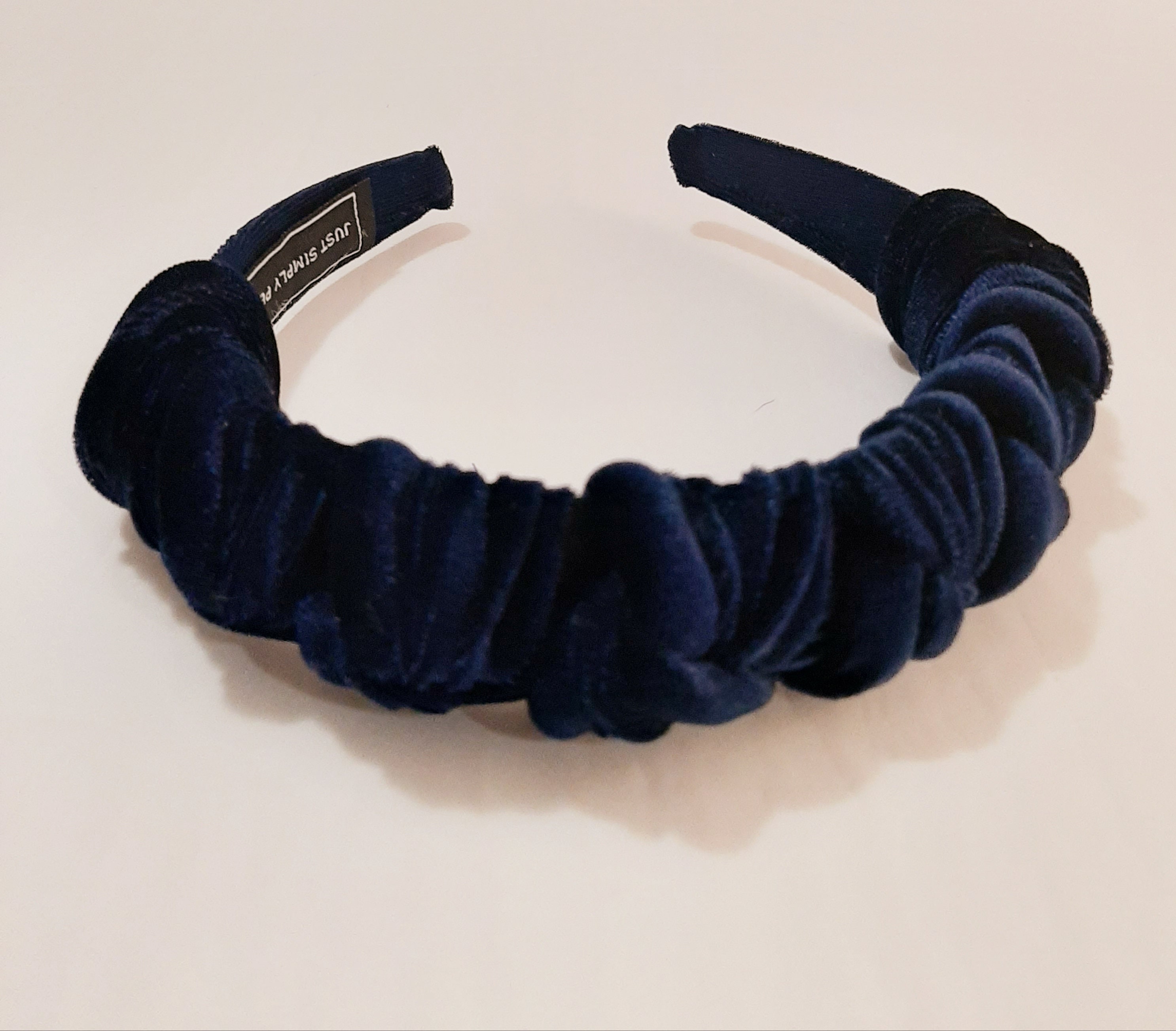 Navy Tiara Headband | Etsy
