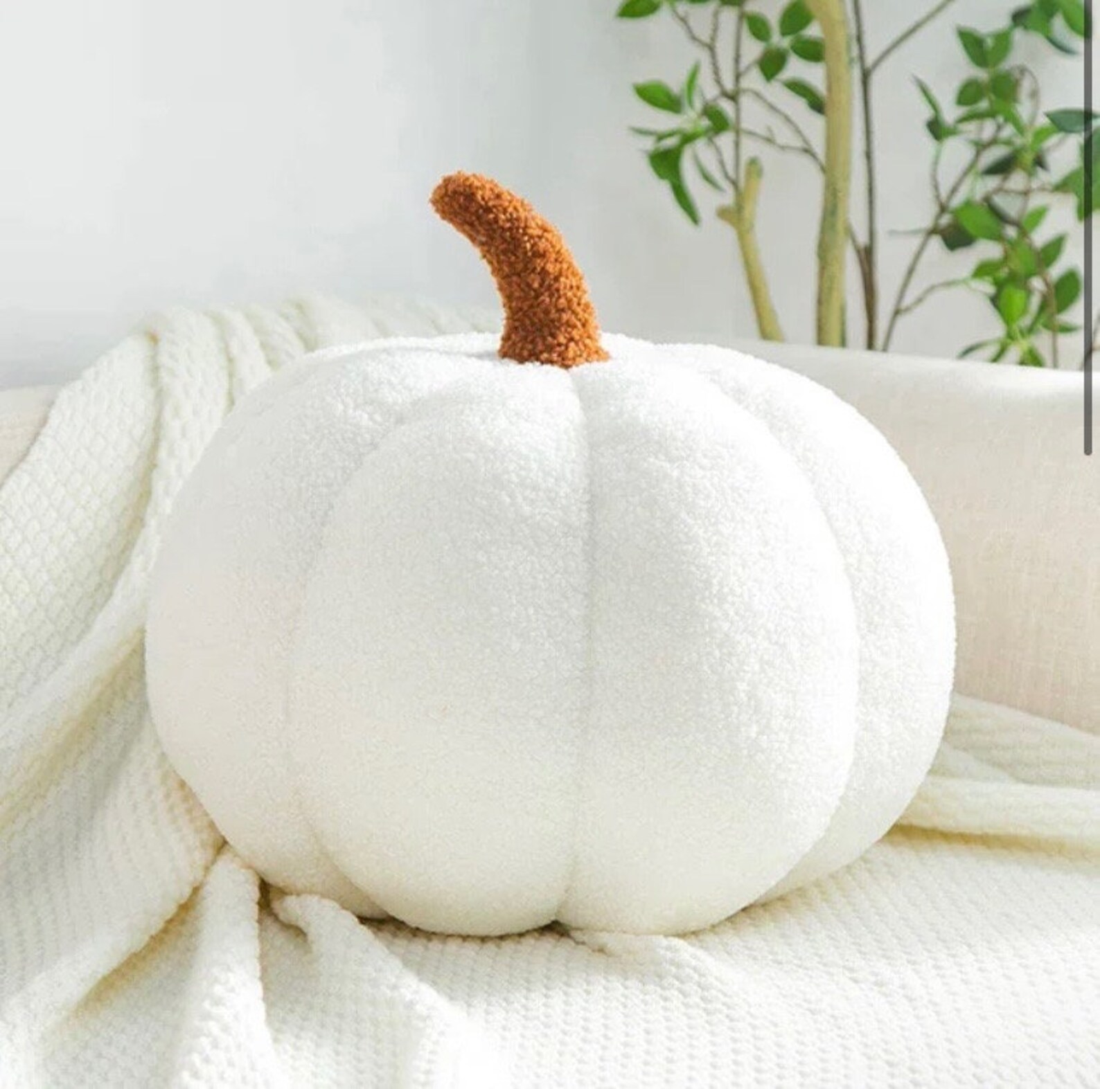 Halloween Fall Pumpkin Pillow Plush Autumn Pumpkin Spice Etsy Canada