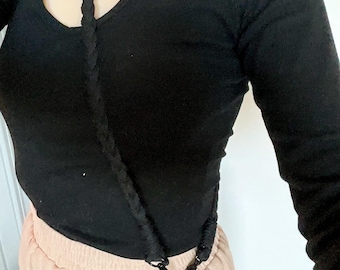 Custom Braided Bag Strap / Macramé Phone Case Replacement Strap / Purse / Luggage Crossbody Strap