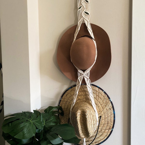 Macrame Hat - Etsy